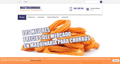Desktop Screenshot of masterchurros.com