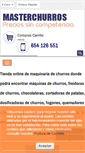 Mobile Screenshot of masterchurros.com